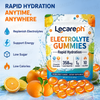 Venta al por mayor de gomitas de hidrataci&oacute;n de electrolitos con bajo contenido de az&uacute;car, 5 electrolitos esenciales K Cl Ca Mg y Na Energy Boost