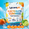 Venta al por mayor de gomitas de hidrataci&oacute;n de electrolitos con bajo contenido de az&uacute;car, 5 electrolitos esenciales K Cl Ca Mg y Na Energy Boost