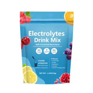 Mezcla de bebidas con electrolitos